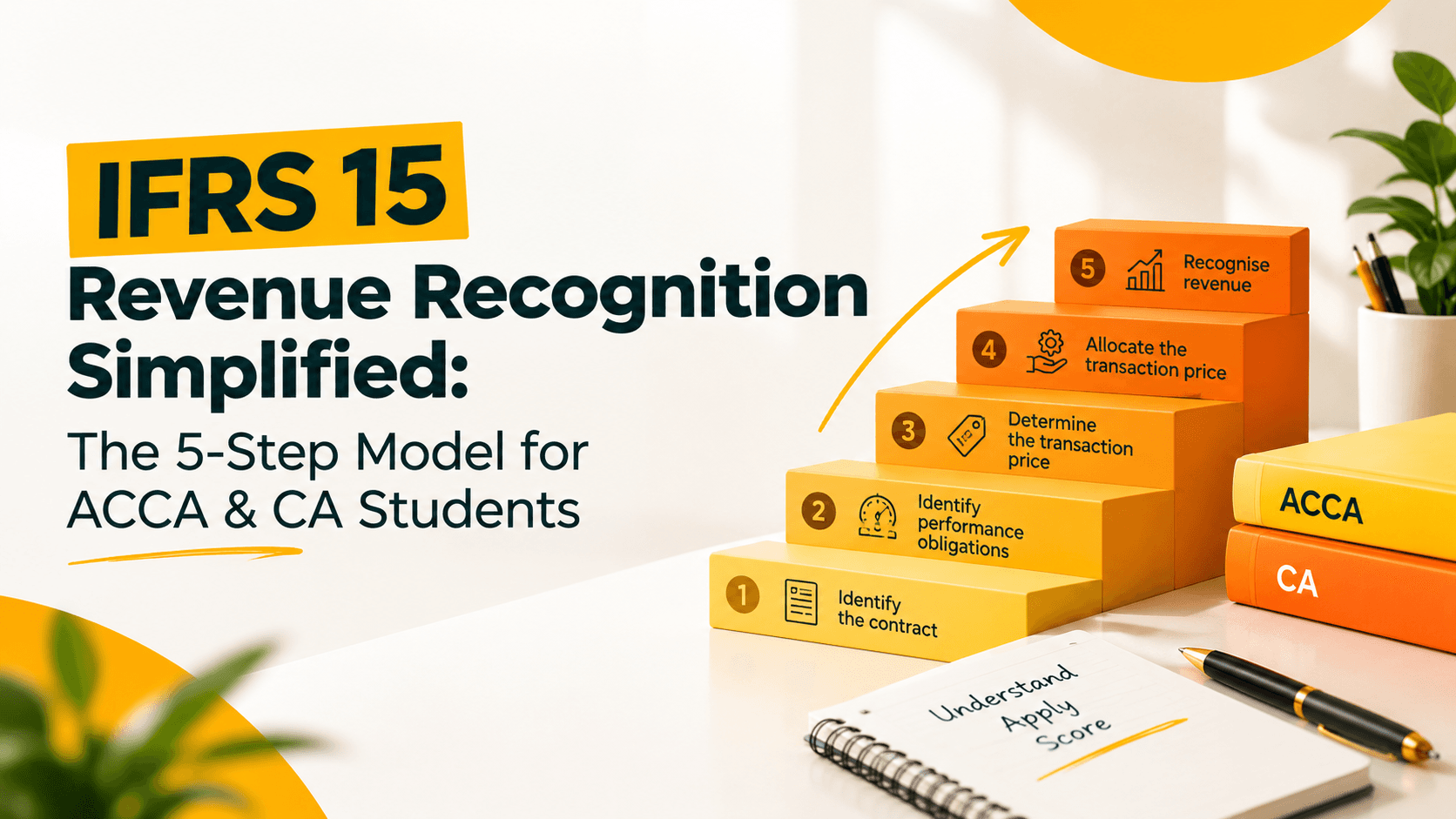 IFRS 15 Revenue Recognition Simplified: The 5-Step Model for ACCA & CA Students