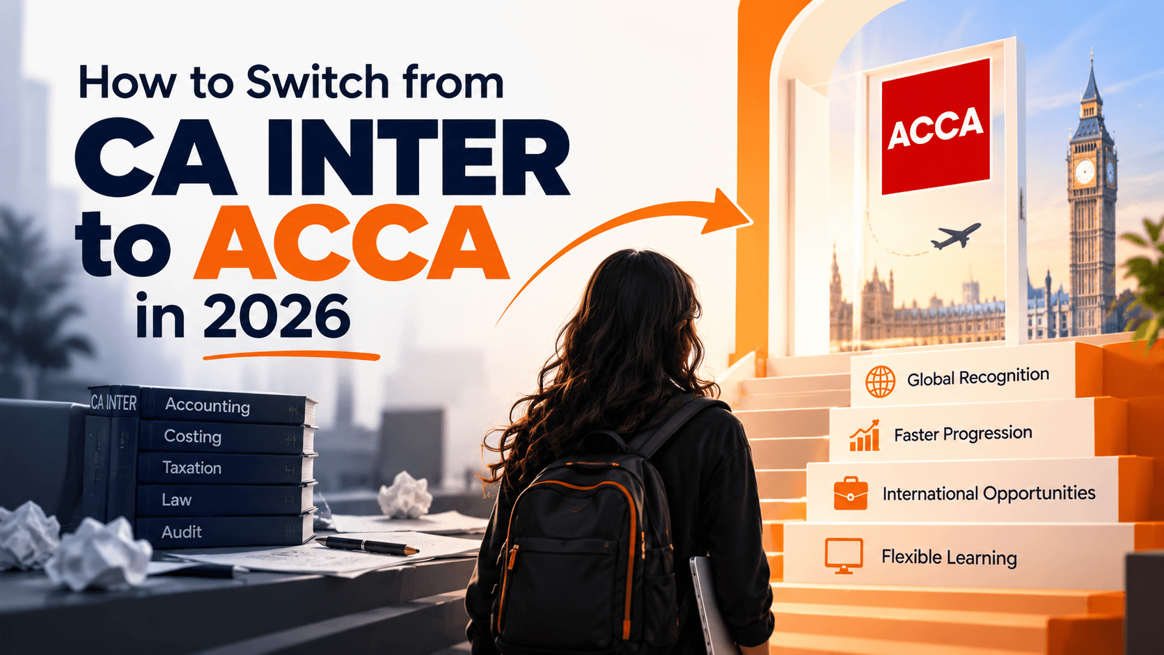 How to Switch from CA Inter to ACCA in 2026: Exemptions, Syllabus Mapping & Fast-Track Guide
