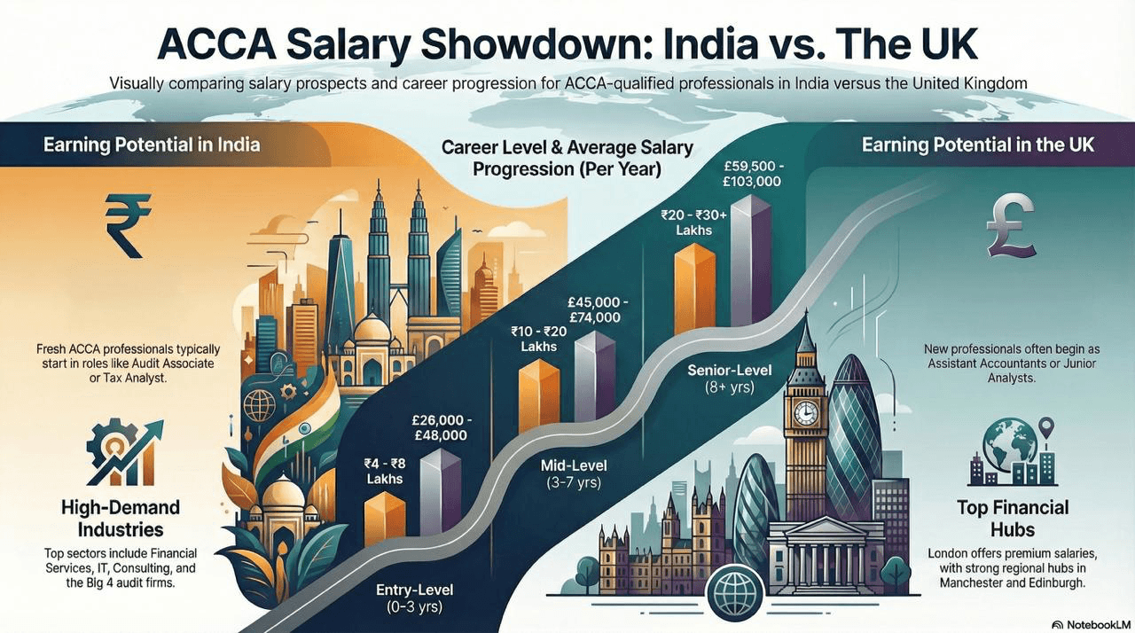 ACCA vs MBA vs CA: Understanding the Real Career Difference